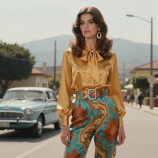 Glamorous 1970s Fashion Inspired Photoshoot