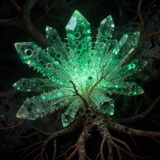 Epic Emerald Tiberium Fractal