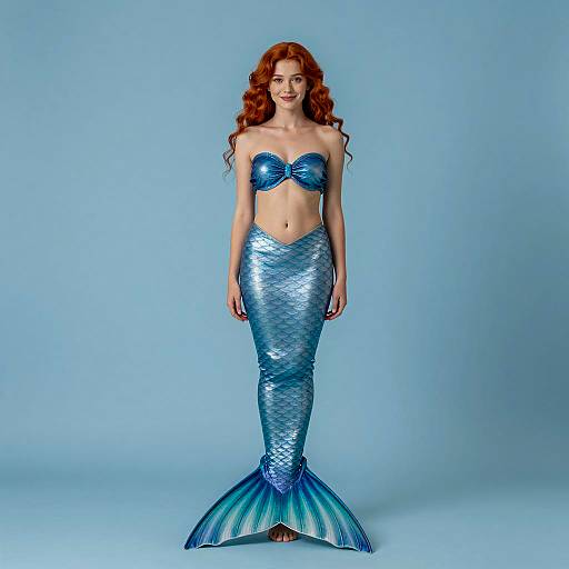 Ethereal Mermaid Costume Photography