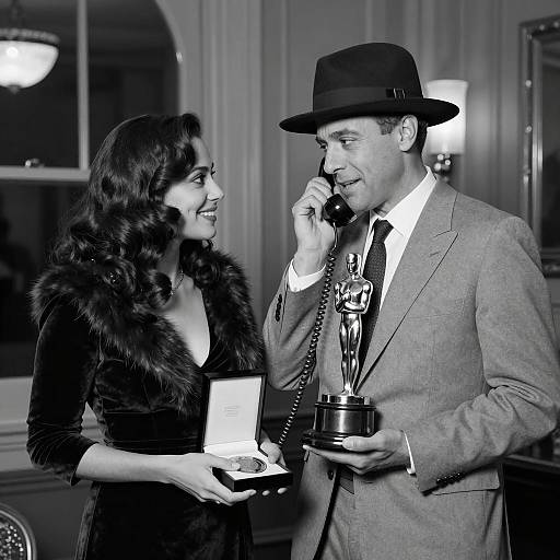 Vintage Oscar Award Celebration