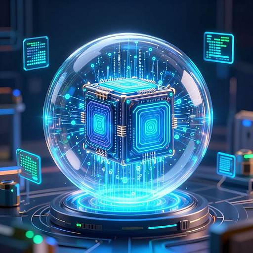 Powerful AI Core in Sphere