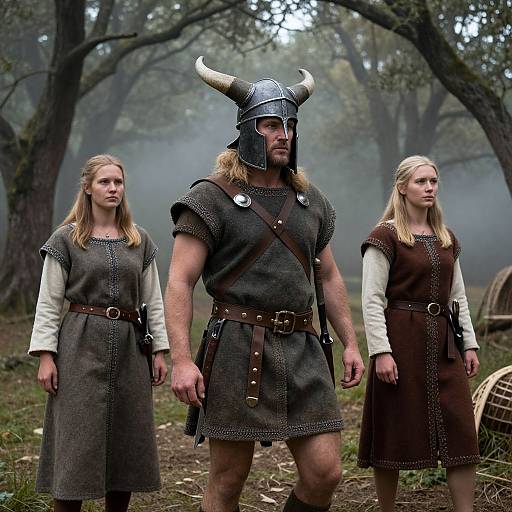 Iron Age Durotriges Forest Scene