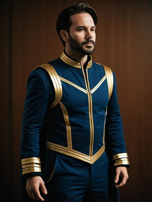 Man in Chris Gordon Cosplay Costume