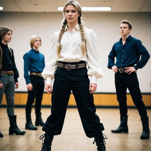 Androgynous Group in Stylish Fashion
