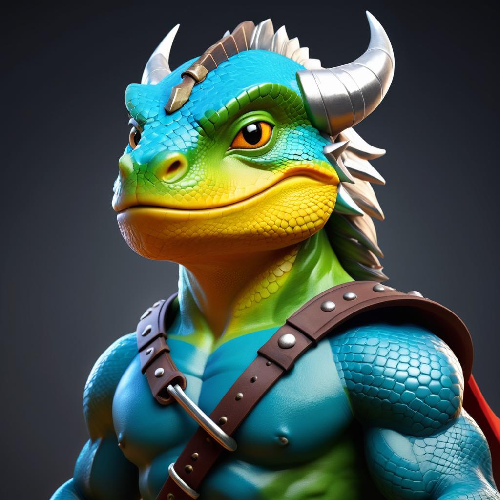 Viking Lizard: A Unique Box Fighter