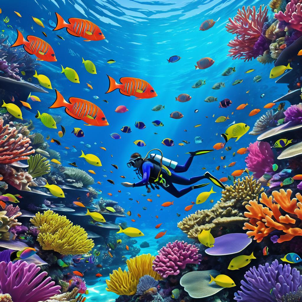 Underwater Adventure: Coral Reef Exploration