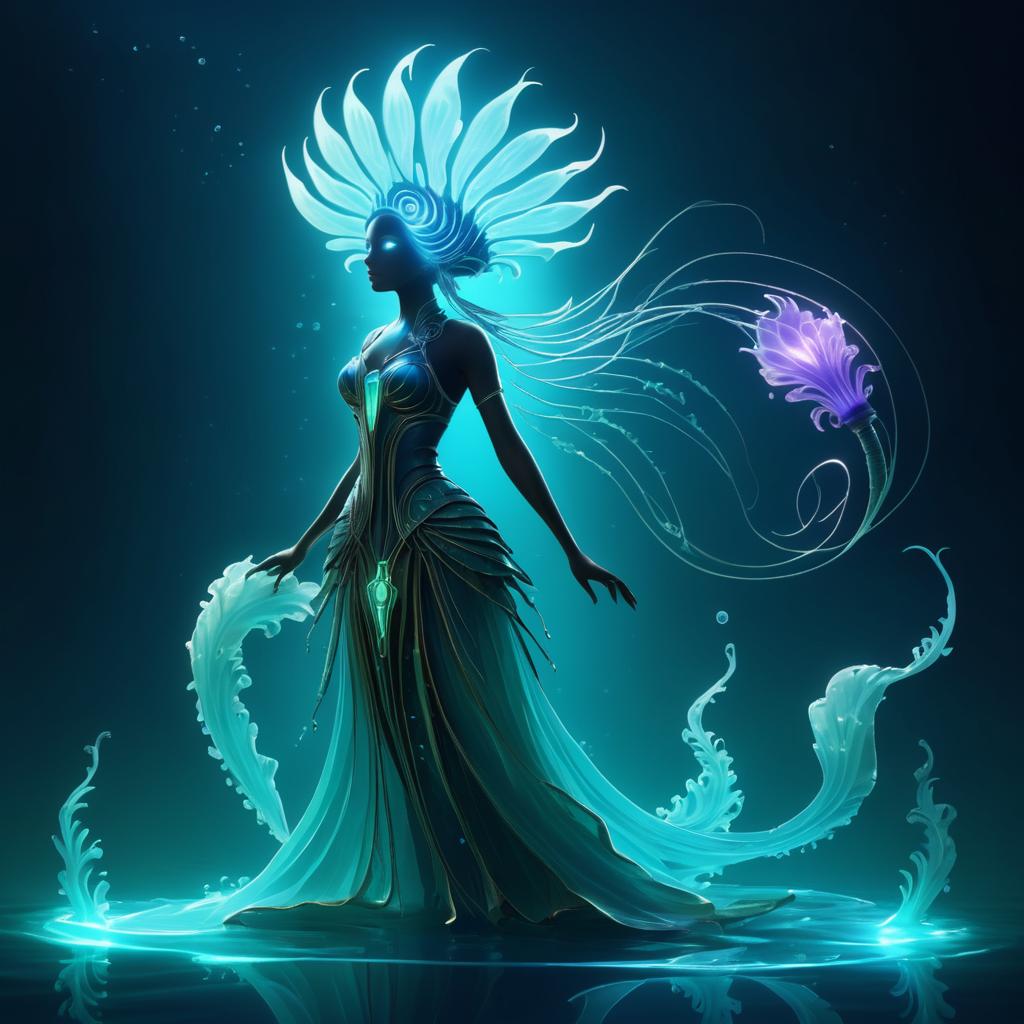 Ancient Haunted Mermaid Concept Art