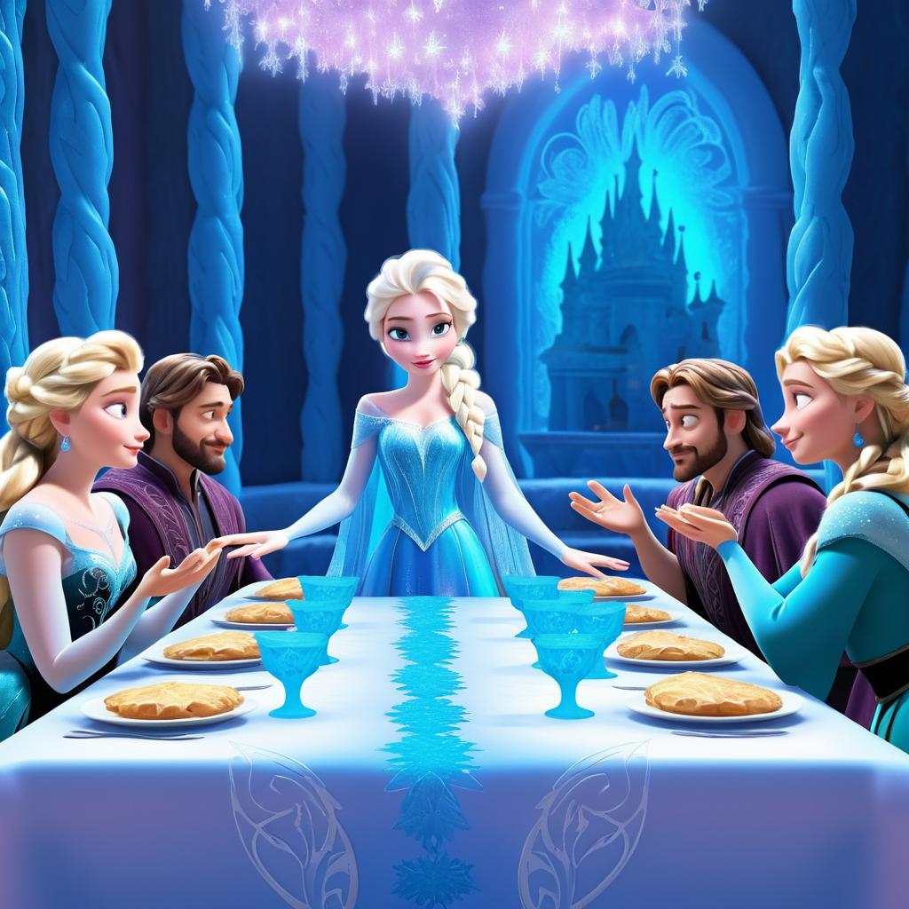 Elsa's Hilarious Last Supper Experience