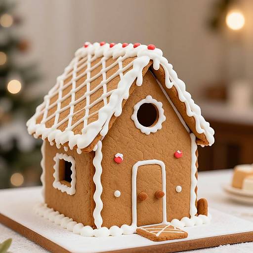Cozy Gingerbread House
