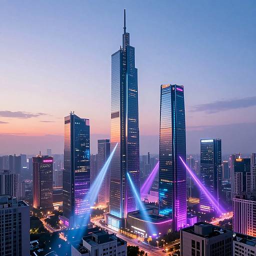 Futuristic Cityscape of Inspiration