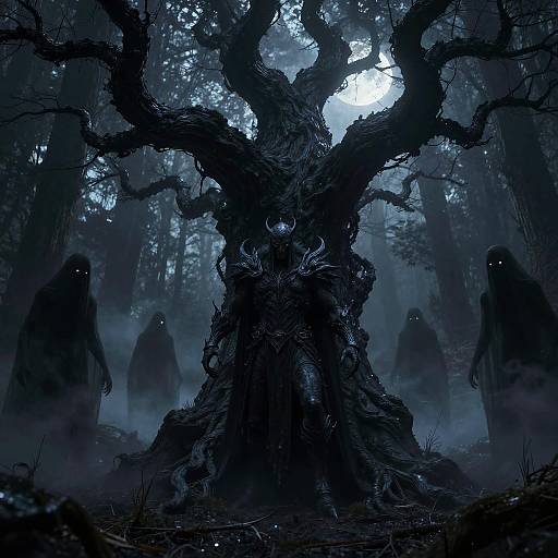 Morgoroth Dark Lord in Haunted Forest