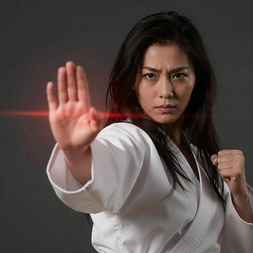 Martial Arts Power: Woman in Action