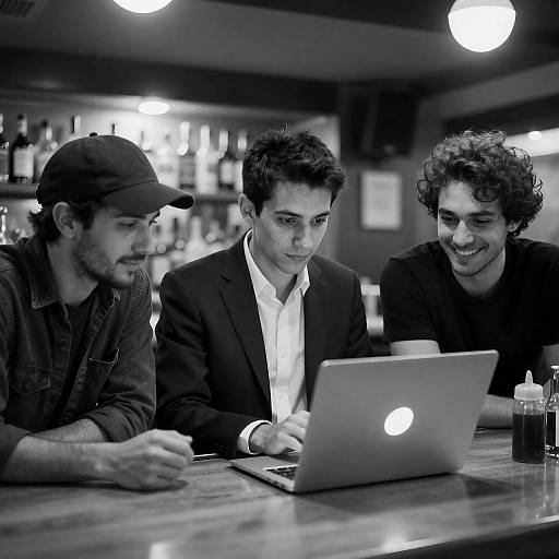 Capturing Moments at the Bar