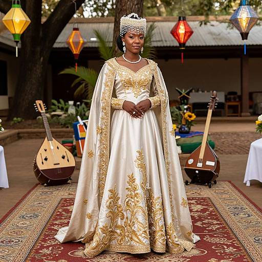 Traditional South African Bridal Portrait