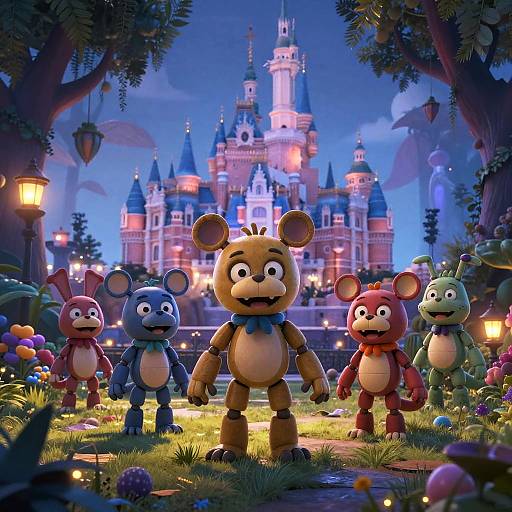 FNAF Disney Fantasy Animatronic World