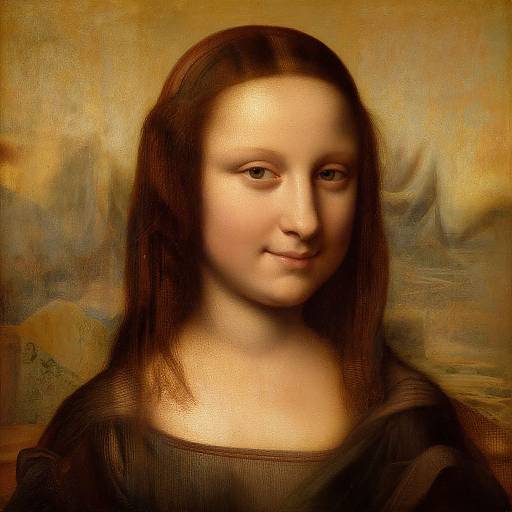 Digital art mashup of Leonardo da Vinci's 