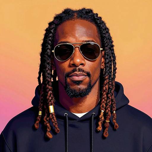 Vibrant Don Cheadle Streetwear Art