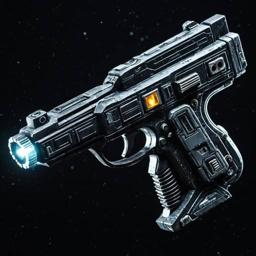 Futuristic Sci-Fi Ray Gun