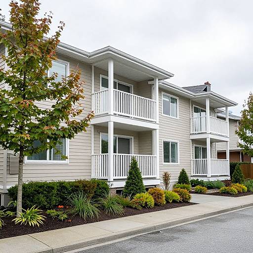 Modern Two-Story Condo with Landscaping