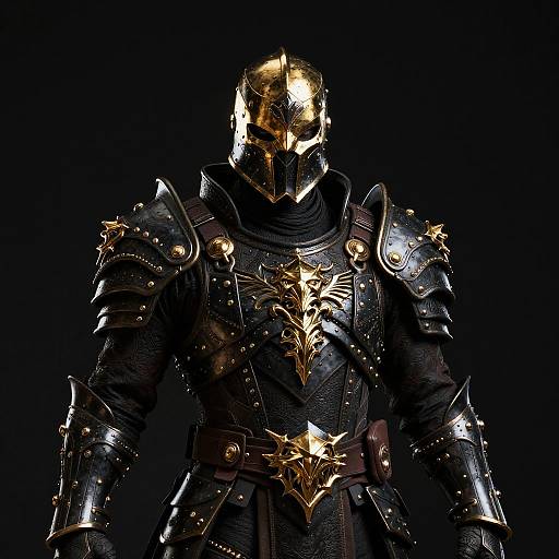 Gilded Dread Corsair in Black Armor
