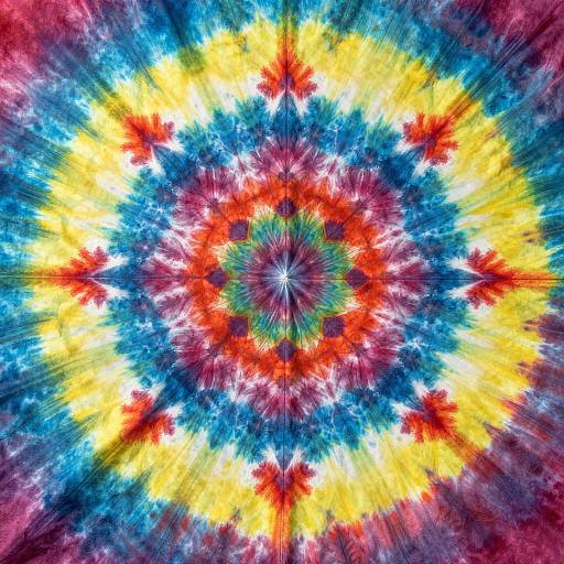 Psychedelic Tie Dye Mandala Generator