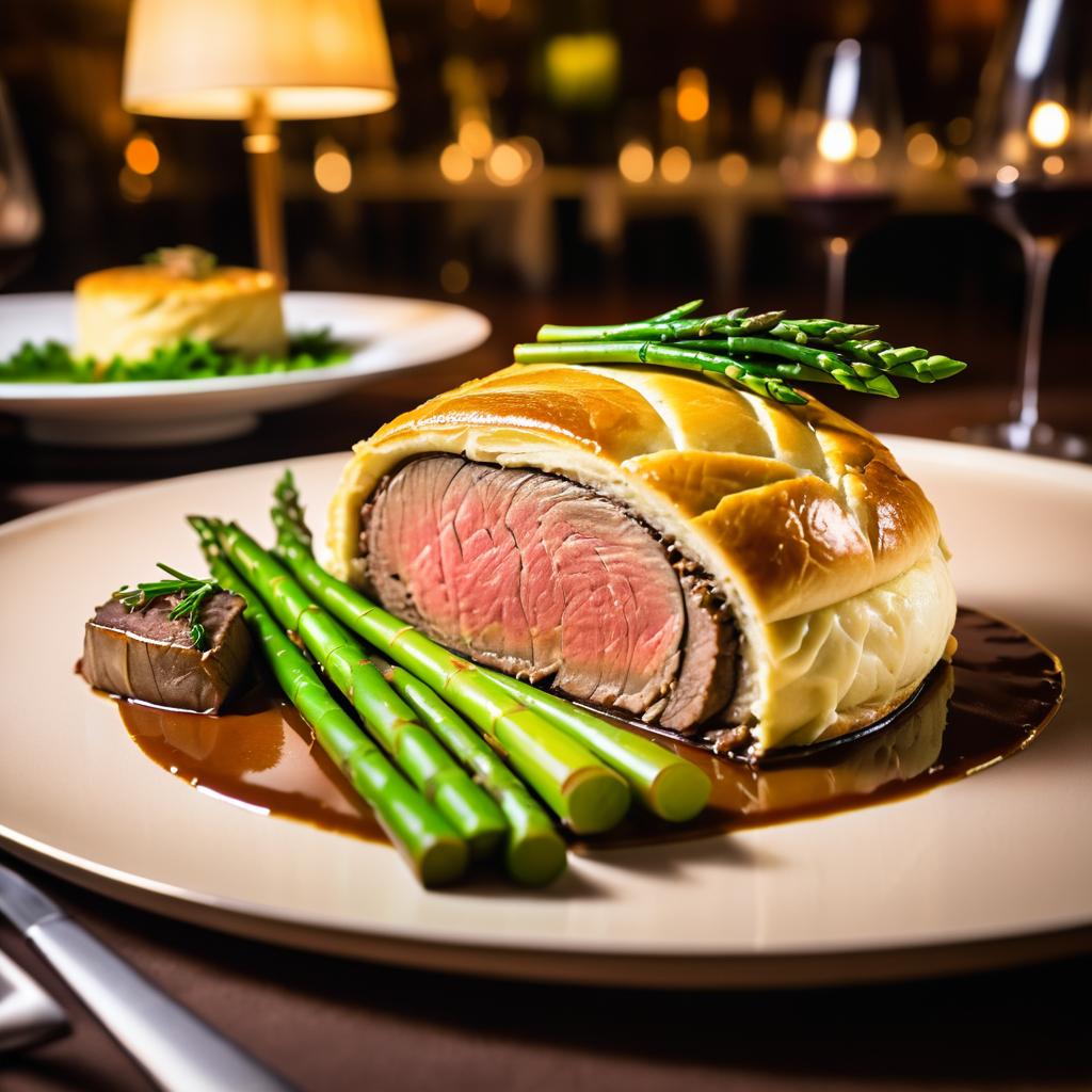 Gourmet Beef Wellington Dining Experience