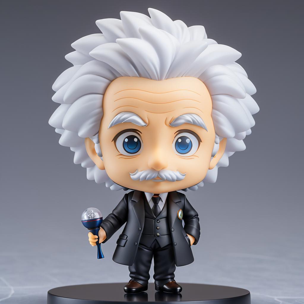 Highly Detailed Nendoroid Albert Einstein Figurine