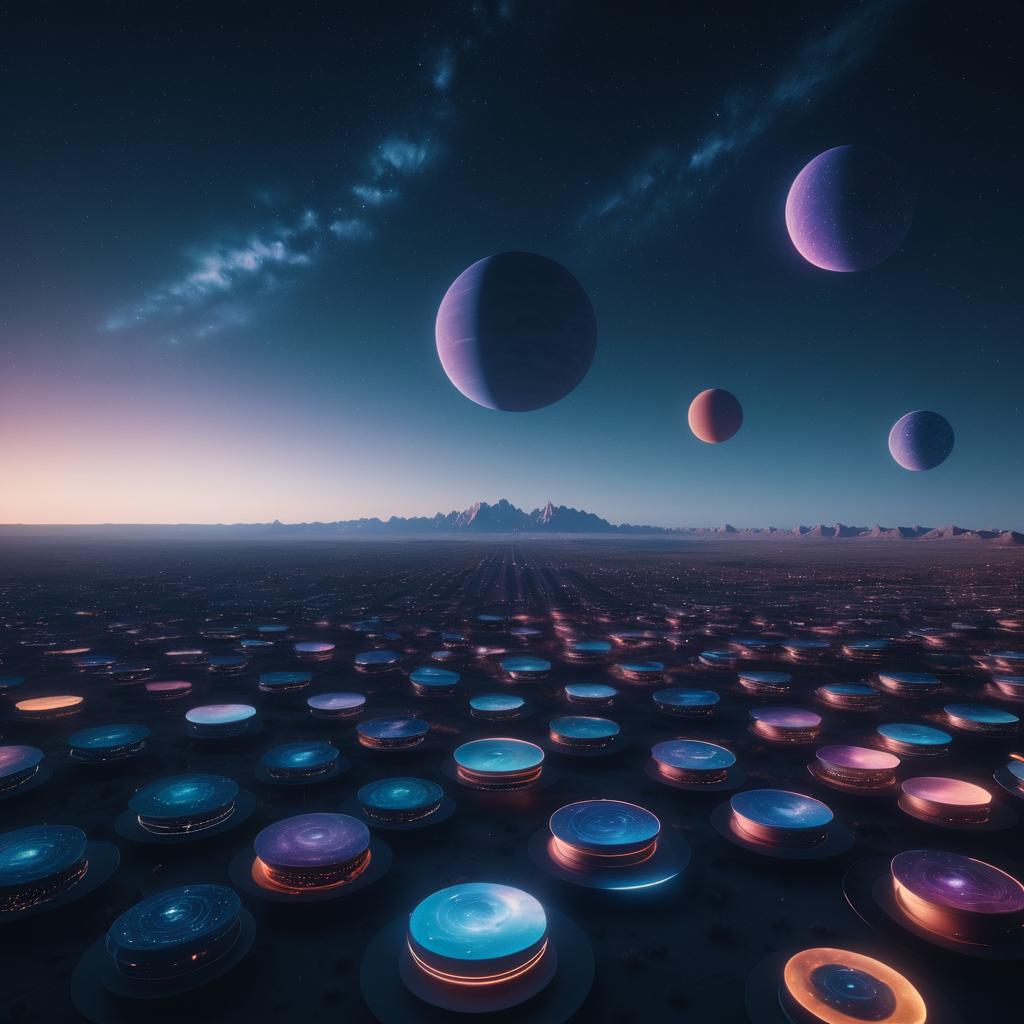 Cinematic Sky Objects with Intricate Textures