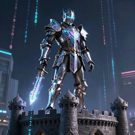 Techno Knight on Digital Fortress