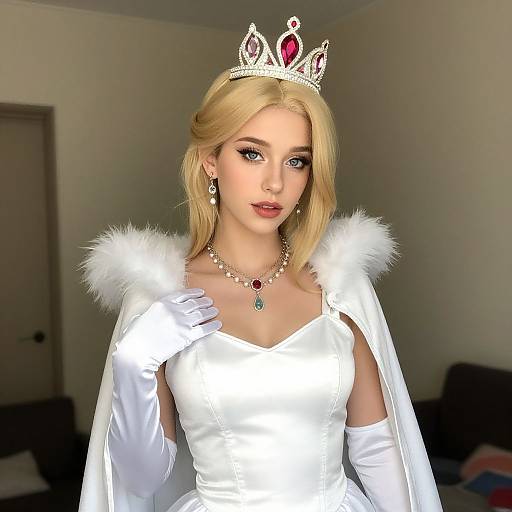 Realistic Queen Costume Photo