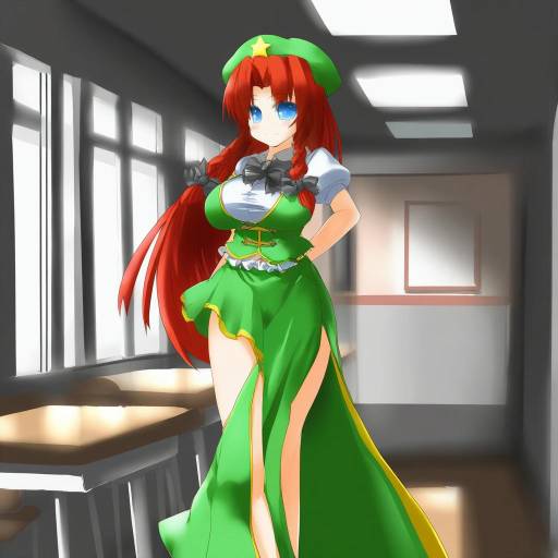 Hong Meiling in Classroom Setting