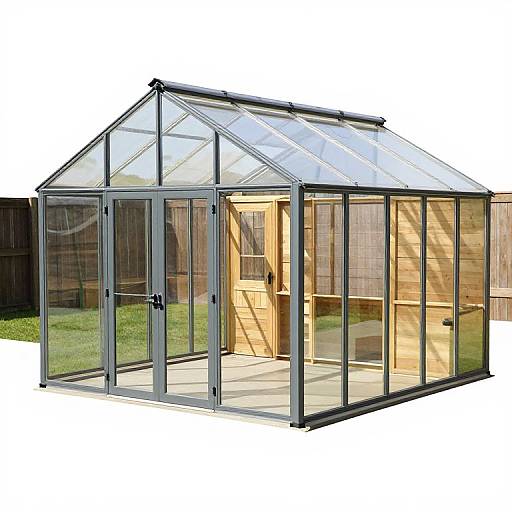 Mercia 8x6ft Greenhouse and Shed