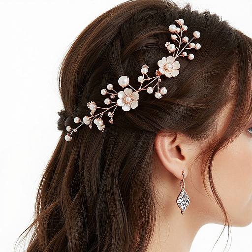 Elegant Rose Gold Wedding Accessories