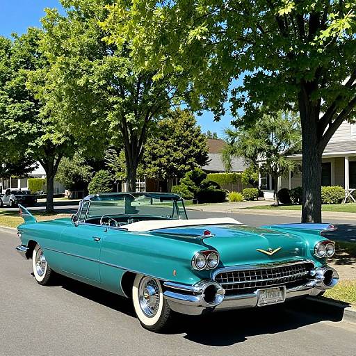 1959 Cadillac Series 62 Convertible in Teal