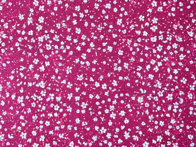 Sparkly Pink Flower Glitter Wallpaper