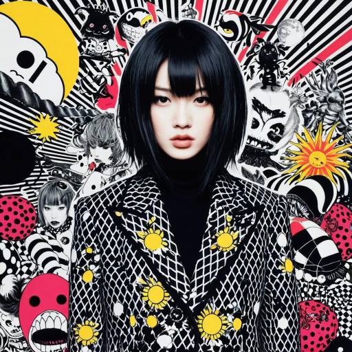 Surreal Collage: Visual Kei Art Fusion