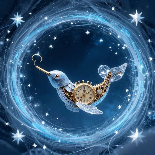 Clockwork Whale in Frozen Star Tunnel