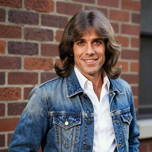 70s Urban Portrait in Nagel Style