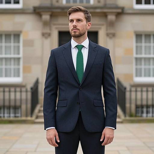 Celtic Groom in Formal Attire