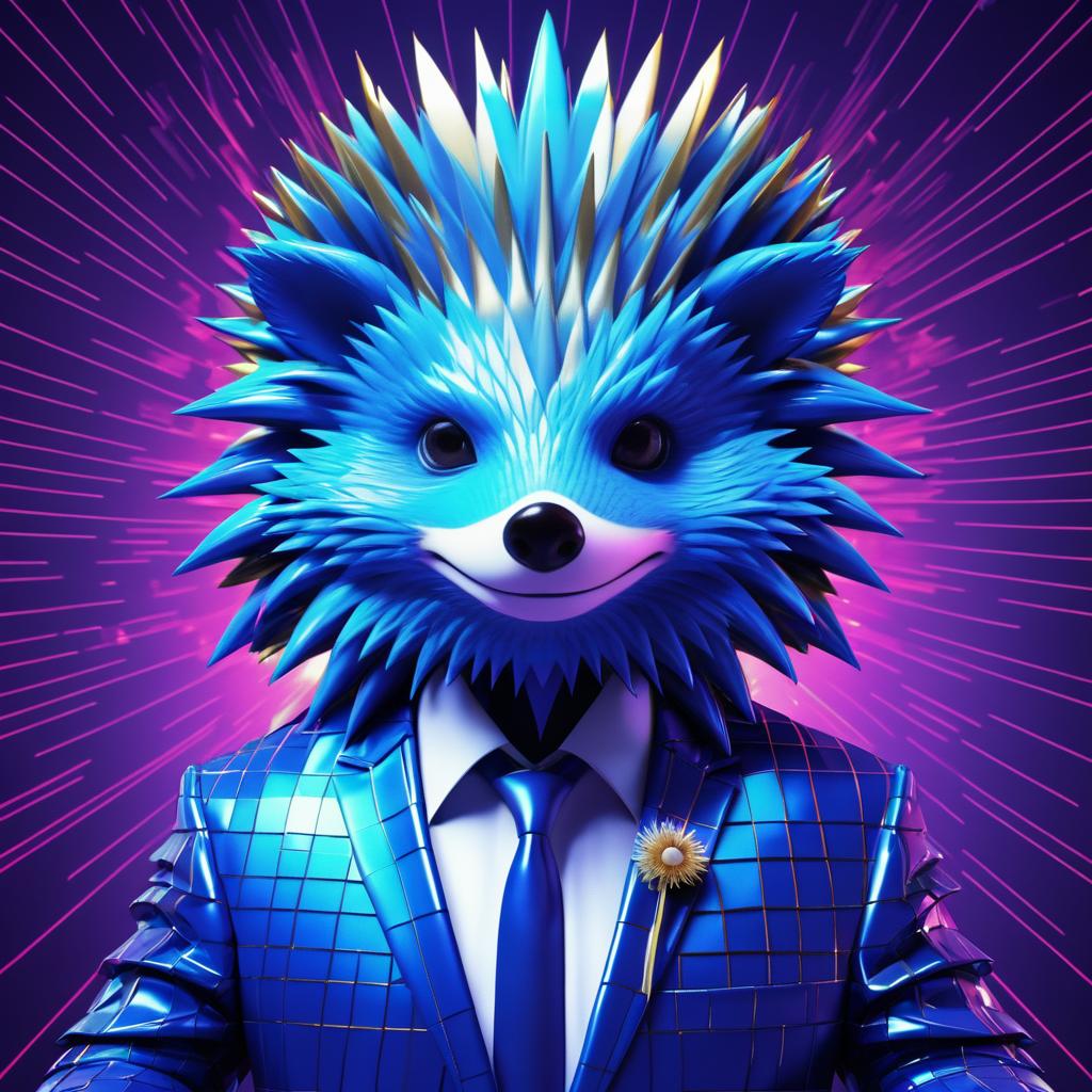 Glitch God: The Anthropomorphic Hedgehog