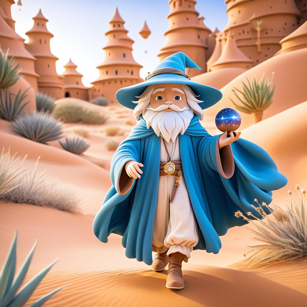 Brave Wizard's Desert Adventure