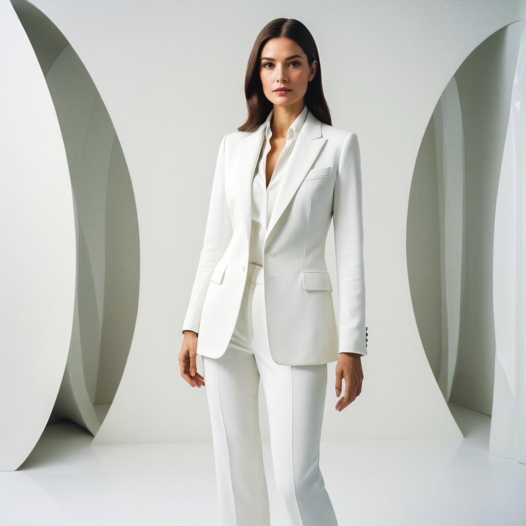 Confident Businesswoman in Sleek Blazer