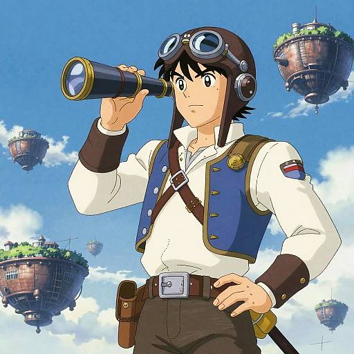 Steampunk Airship Captain Adventure