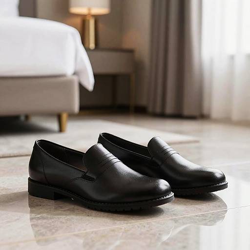 Ergonomic Housekeeping Shoes in Modern Hotel