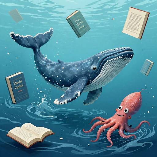 Book Archipelago as Aquatic Creatures