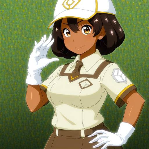 Illustration of Aether foundation employee, pokemon in the style of Umekichi