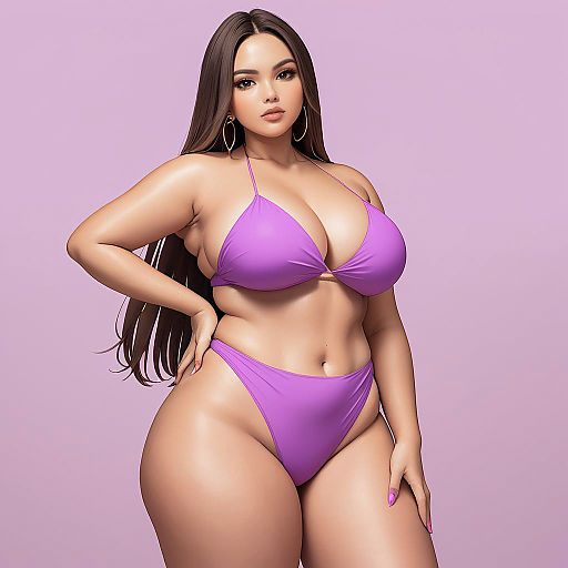 Trendy Influencer Pose in Spirited Away Style