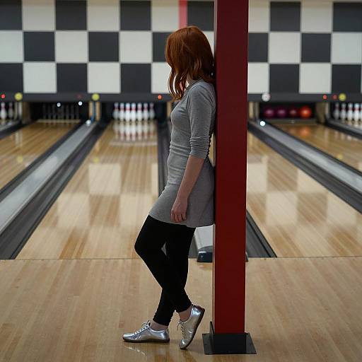 Mystery in a Dimly Lit Bowling Alley