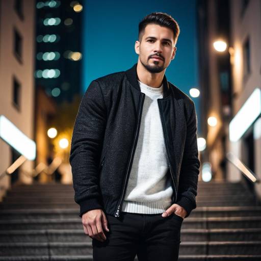 Cinematic Urban Portrait with Bokeh Effects