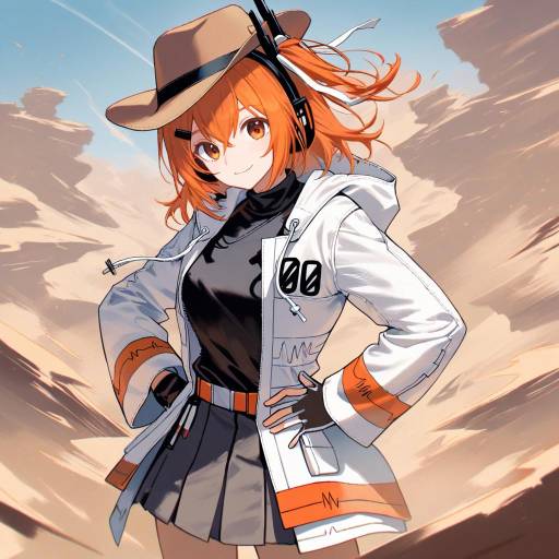 Cowgirl in Desert – Dynamic Shot